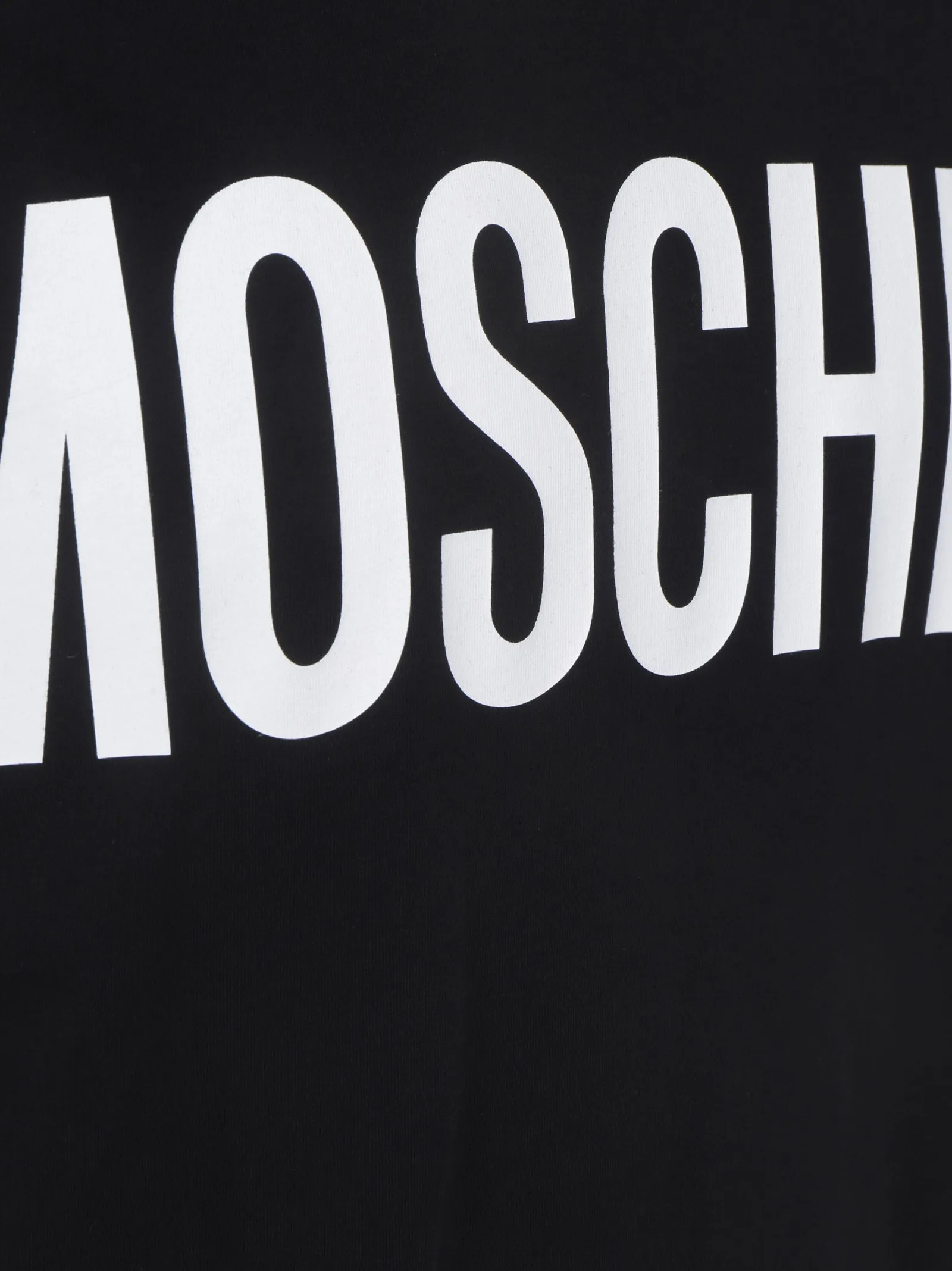 Moschino Logo Printed Crewneck T-Shirt