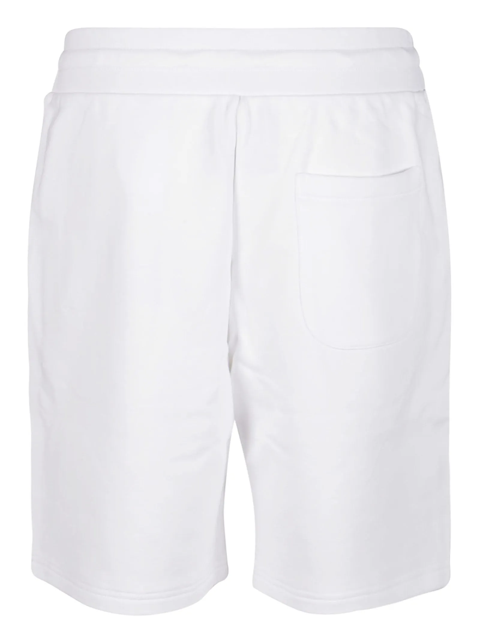Moschino Logo Printed Drawstring Shorts