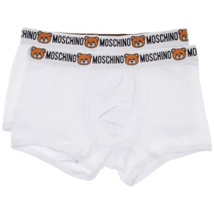 Moschino Pack Of 2 Teddy Bear Stretched Boxers