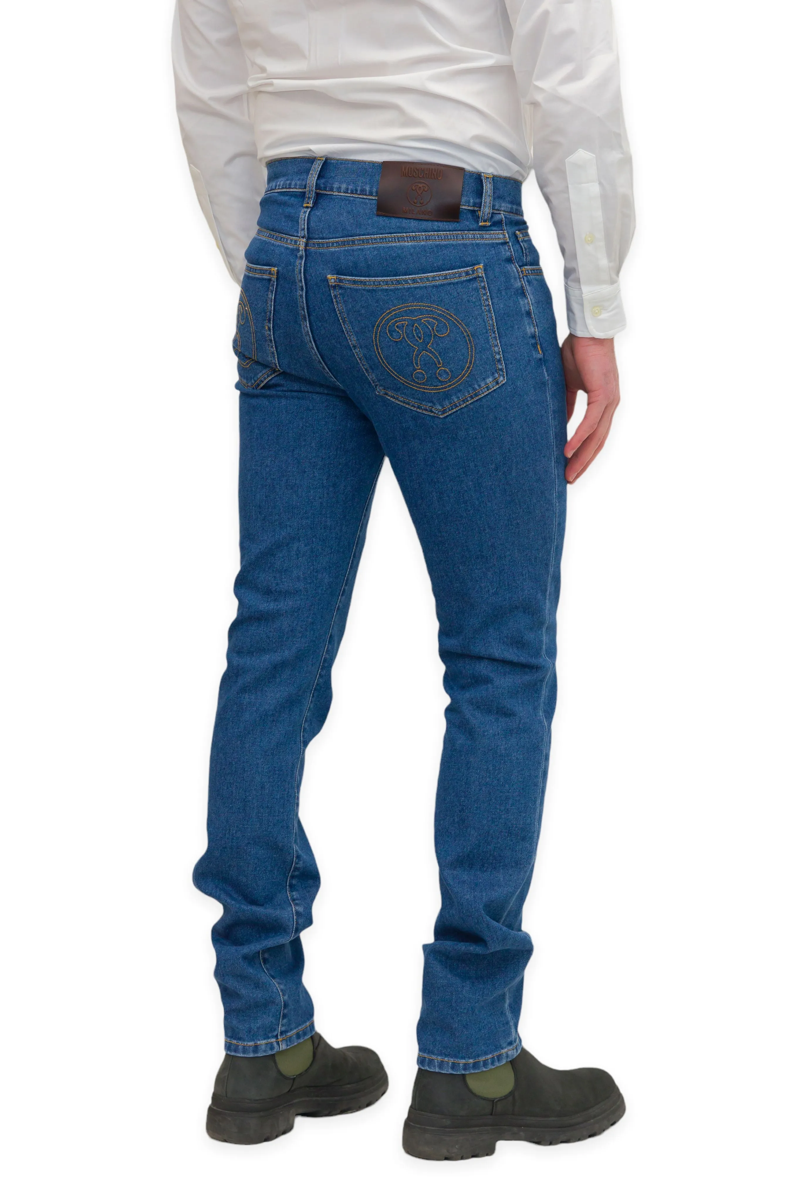 Moschino Straight Leg Jeans