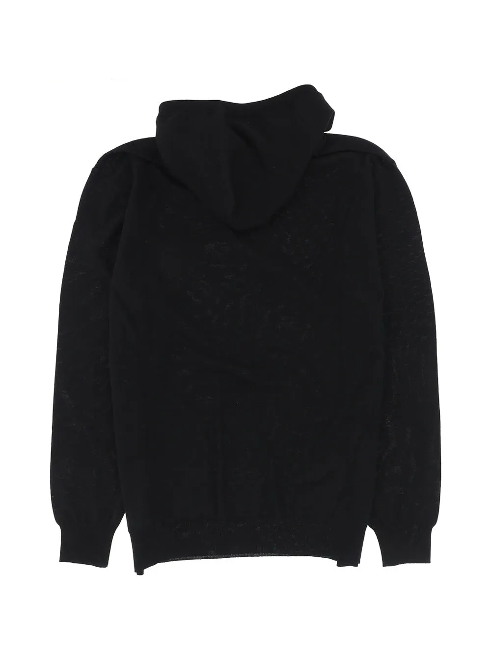 Moschino Teddy Bear Embroidered Drawstring Knitted Hoodie