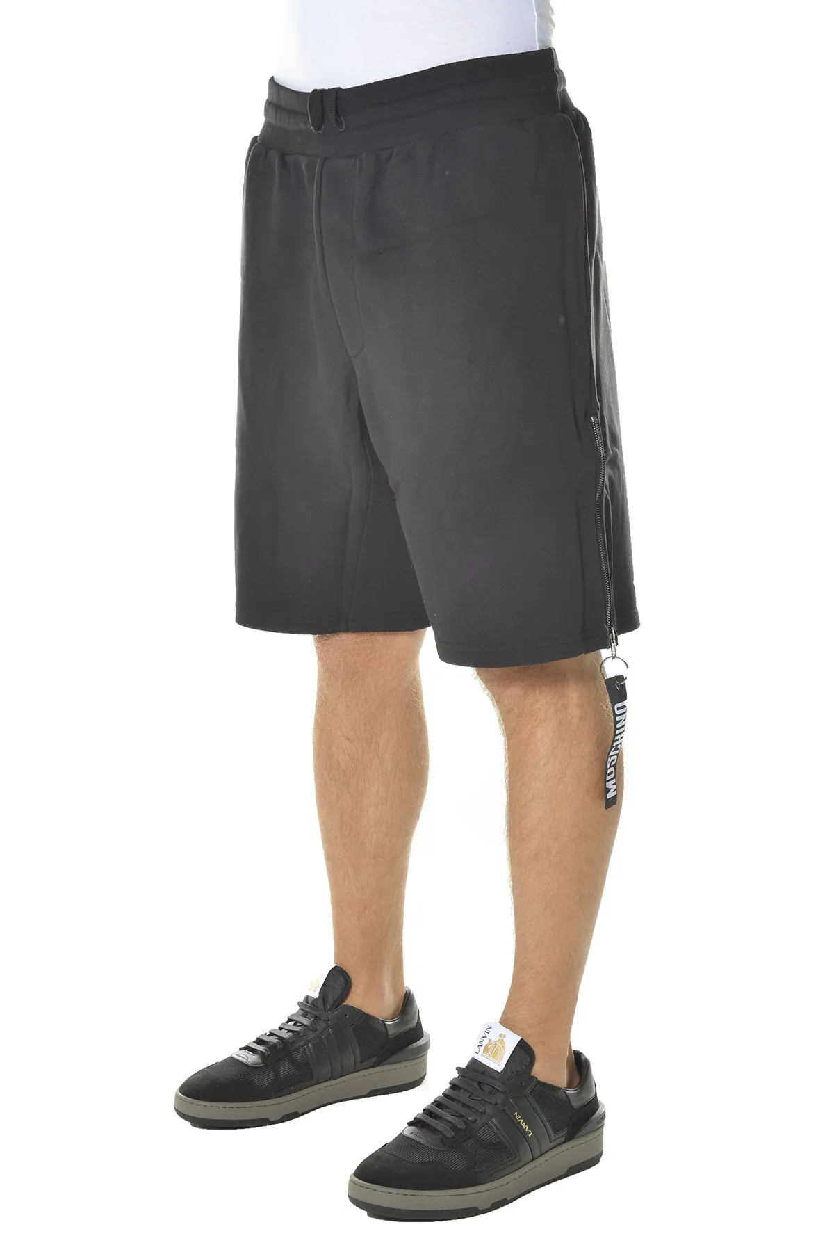 Moschino Zipped-Leg Bermuda Shorts