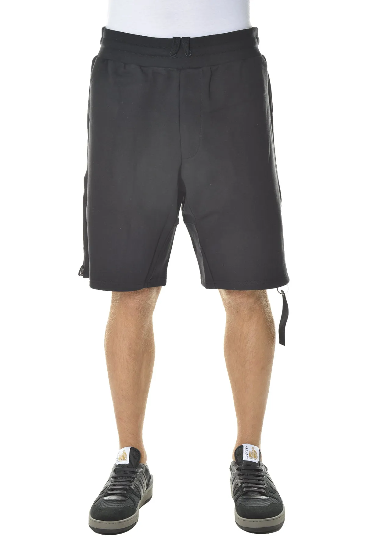 Moschino Zipped-Leg Bermuda Shorts