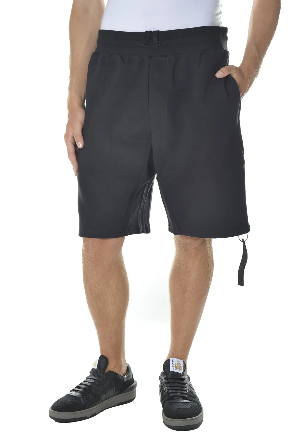 Moschino Zipped-Leg Bermuda Shorts