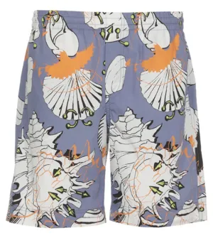 MSGM All-Over Printed Bermuda Shorts