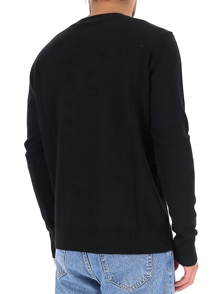 MSGM Jacquard Logo Sweater