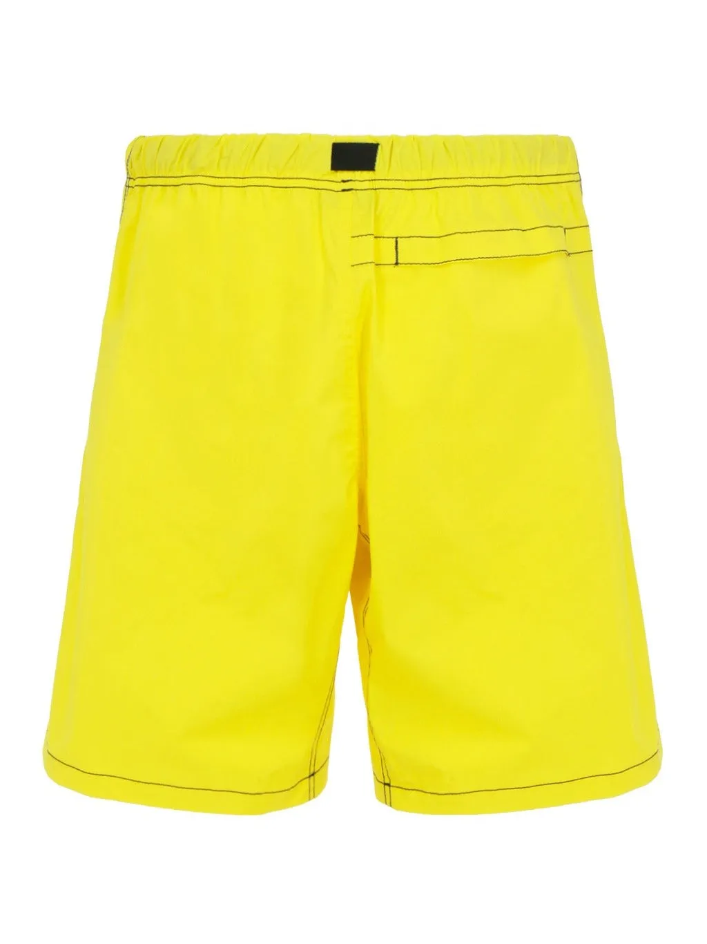 MSGM Logo Embroidered Drawstring Waistband Shorts