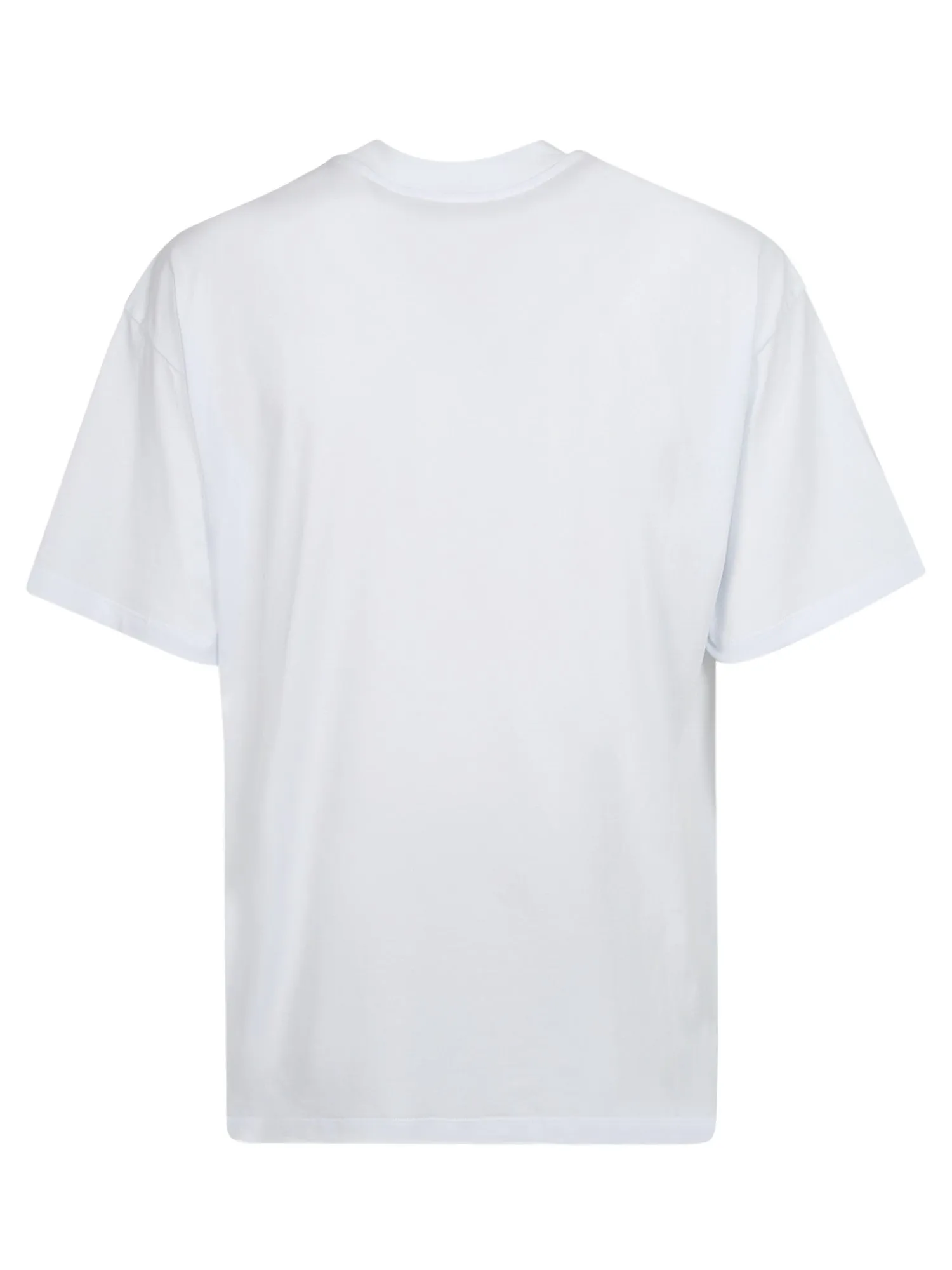 MSGM Logo Printed Crewneck T-Shirt