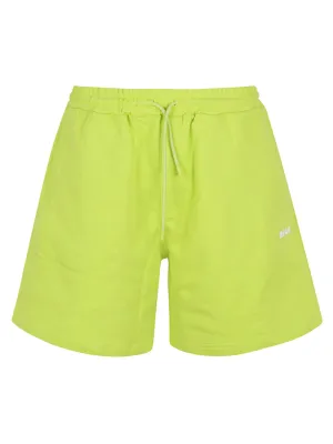 MSGM Logo Printed Drawstring Track Shorts