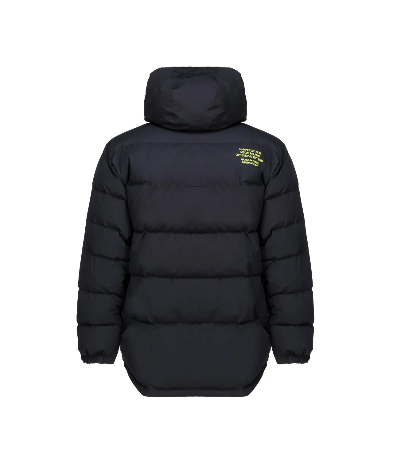 MSGM Logo Printed Hooded Jacket