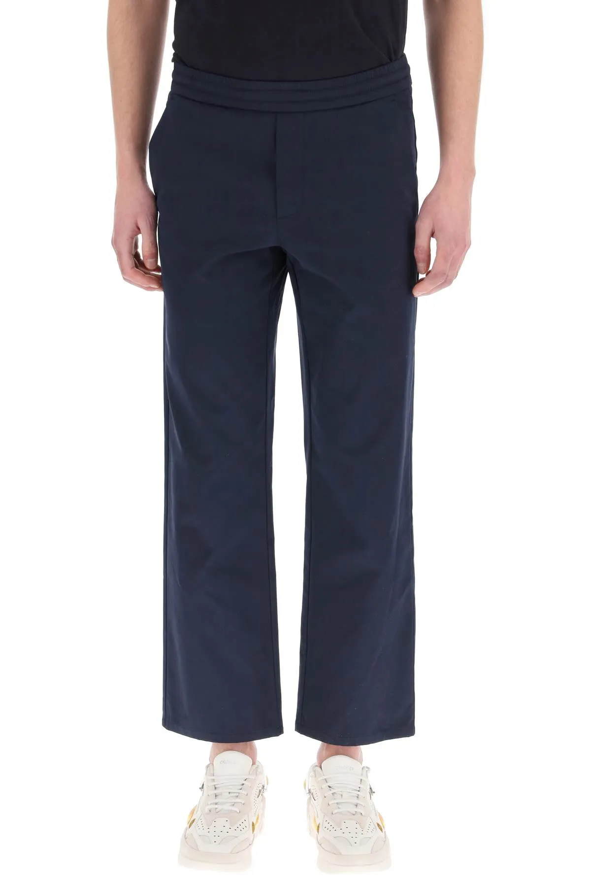 MSGM Mid-Rise Elasticated Waist Pants