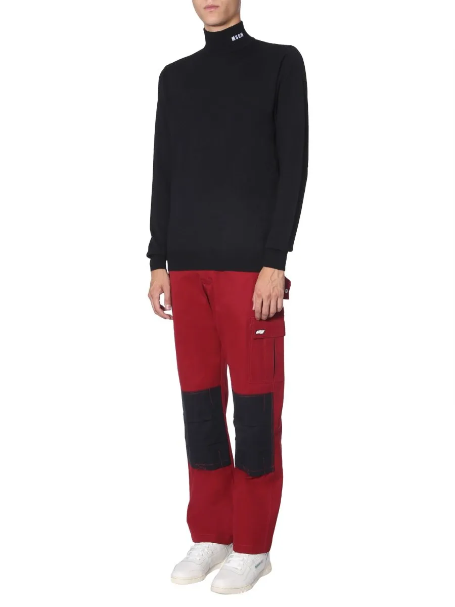 MSGM Patch Detail Track Pants