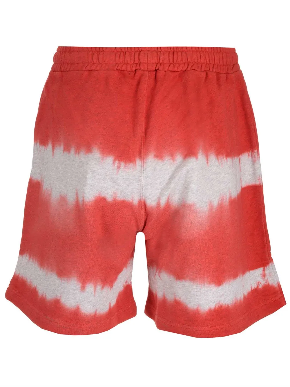MSGM Tie Dye Bermuda Track Shorts