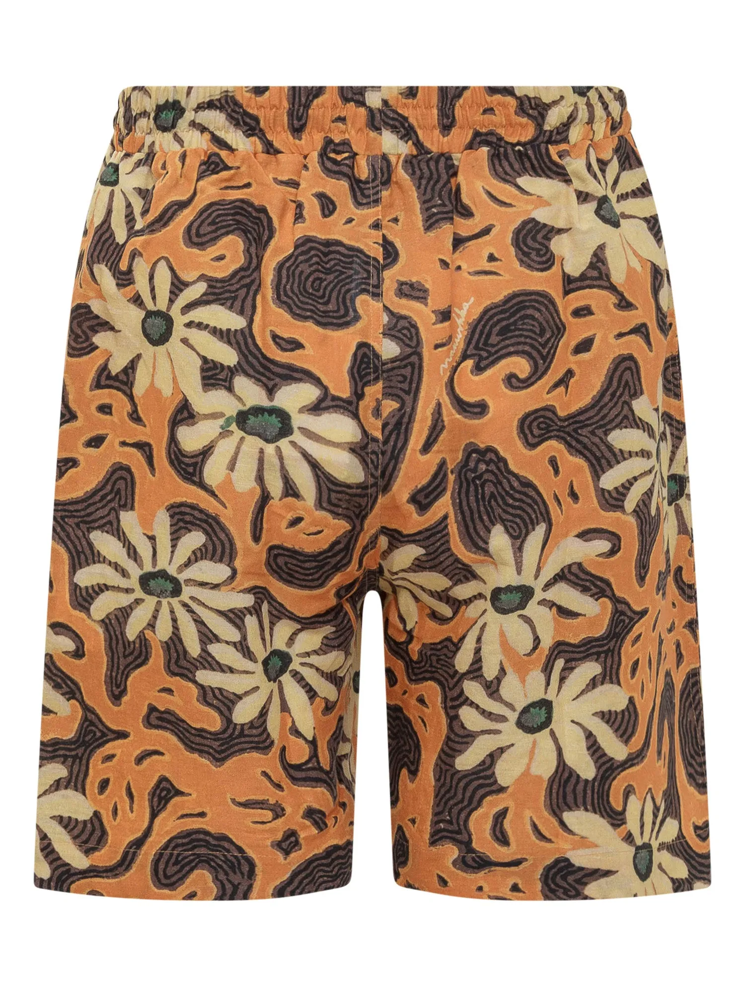 Nanushka Allover Printed Drawstring Shorts