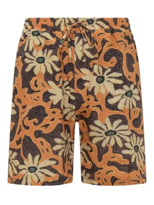 Nanushka Allover Printed Drawstring Shorts