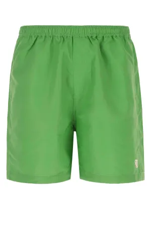 Nanushka Logo Embroidered Swim Shorts