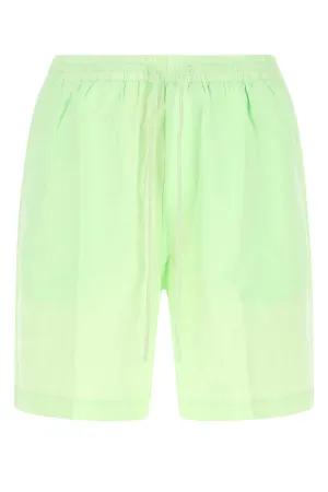 Nanushka Pongee High Waist Drawstring Shorts