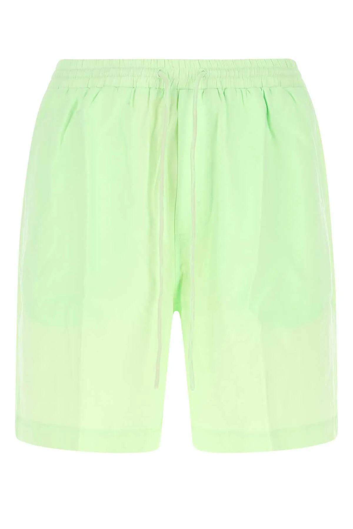 Nanushka Pongee High Waist Drawstring Shorts