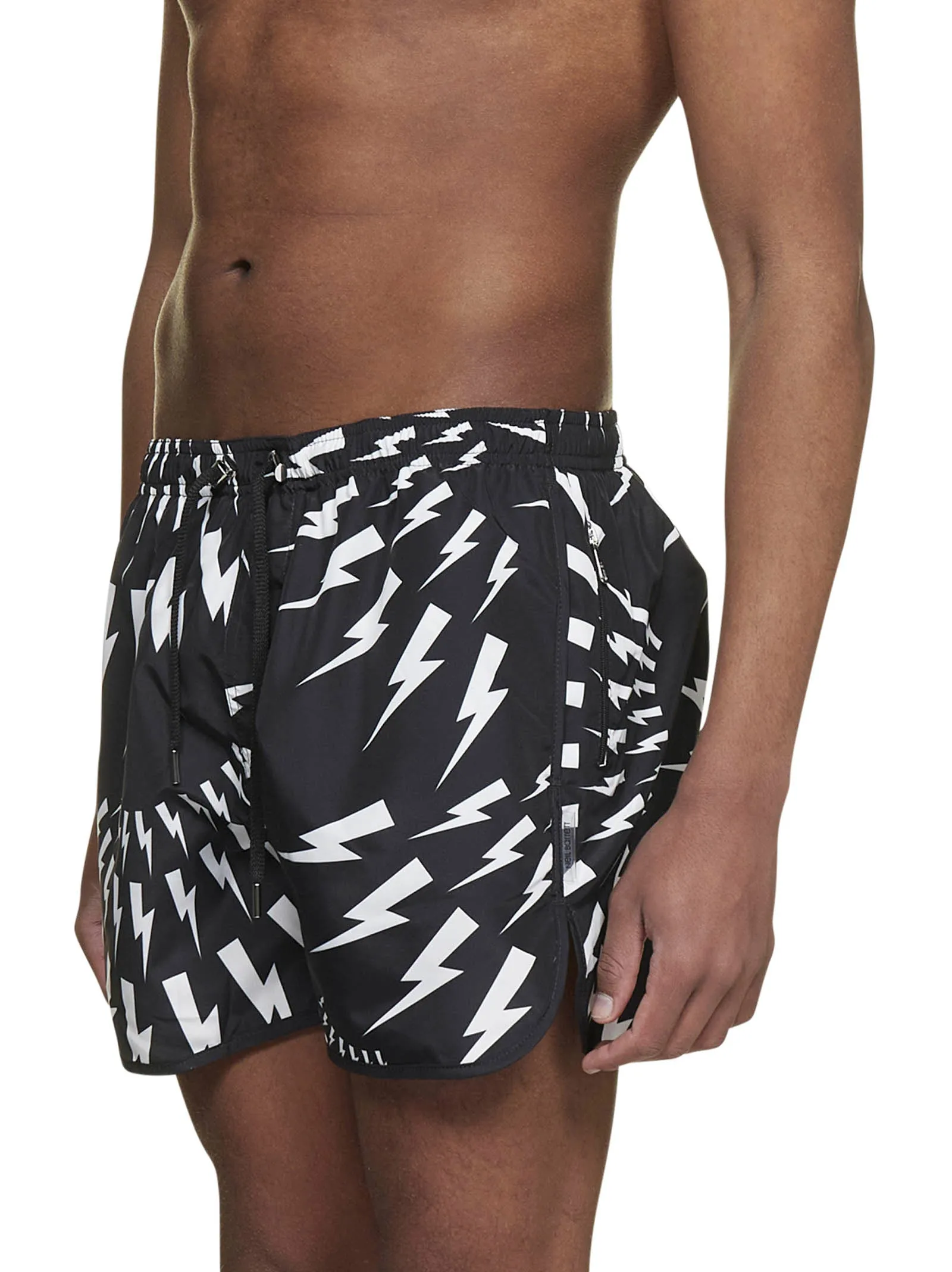 Neil Barrett Drawstring Swim Shorts