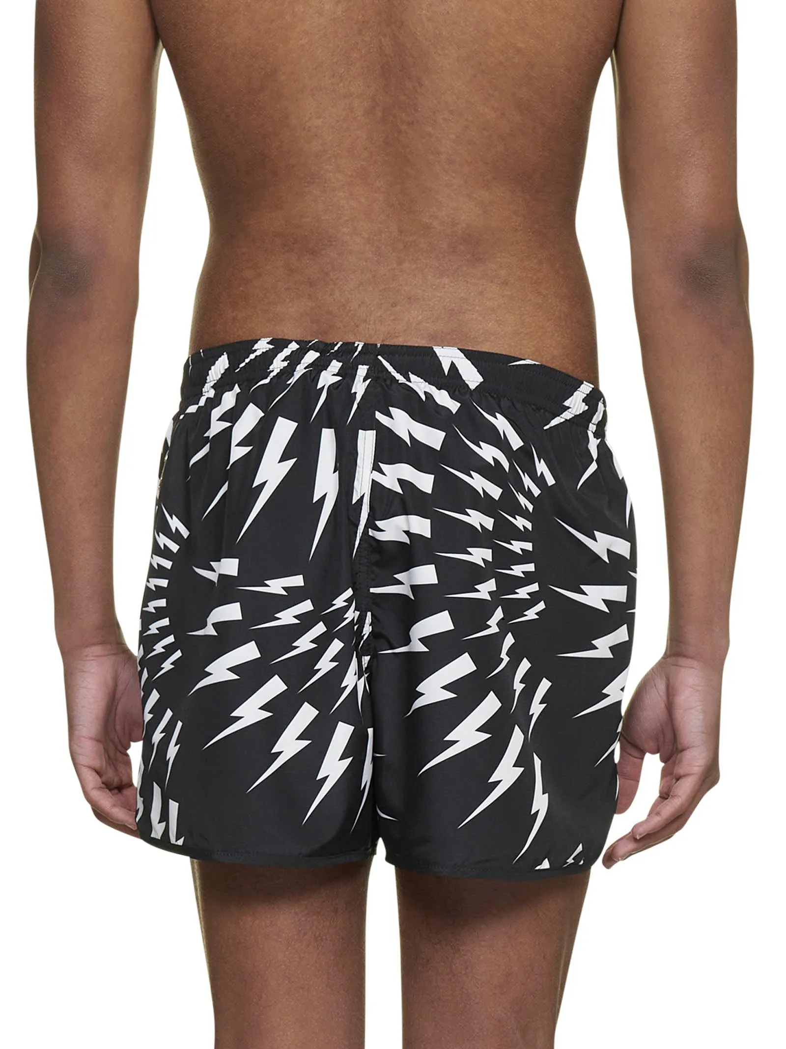 Neil Barrett Drawstring Swim Shorts