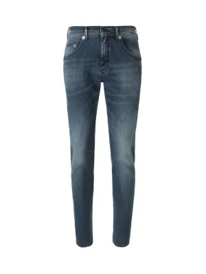 Neil Barrett Logo Patch Skinny Jeans