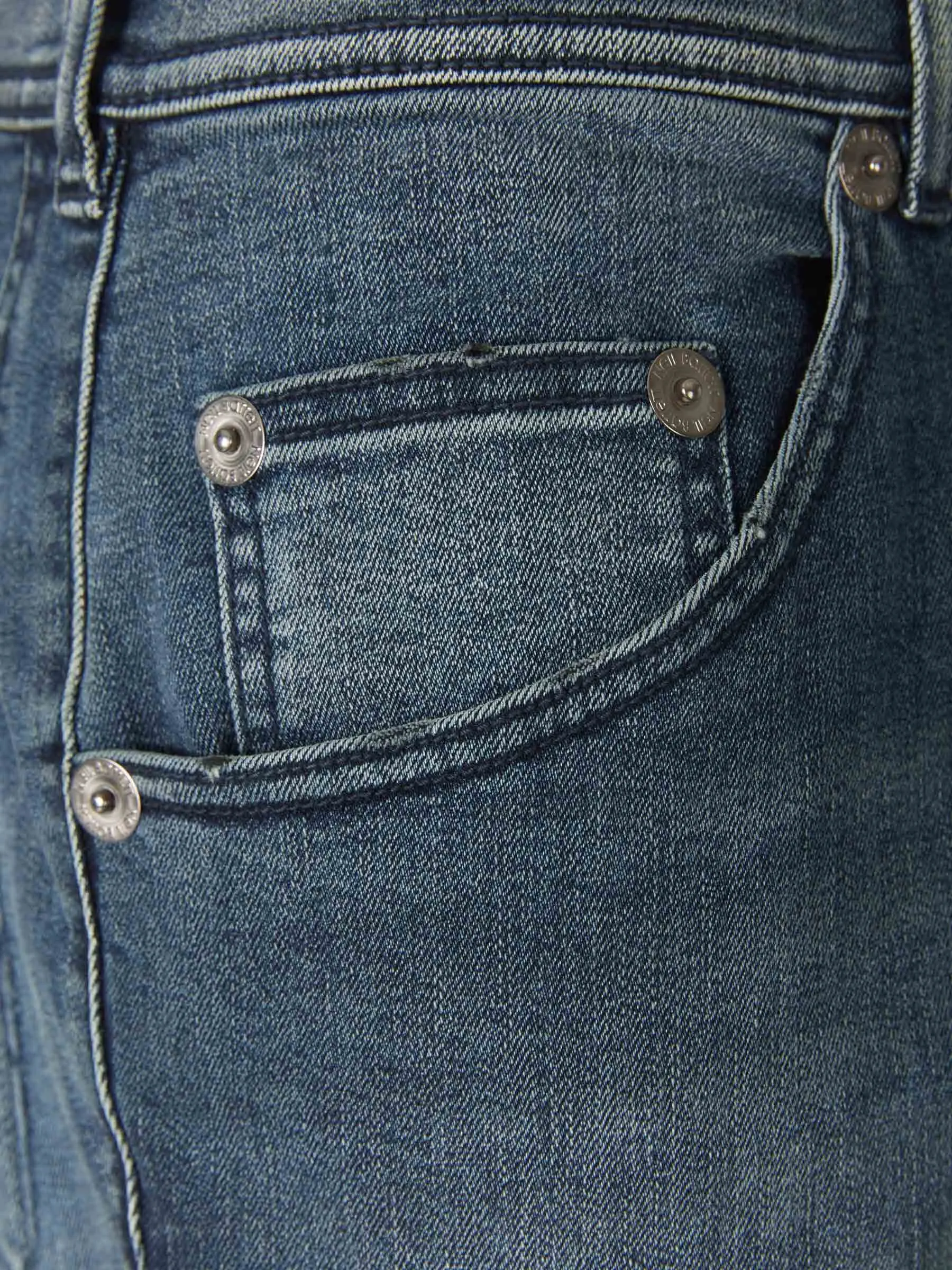 Neil Barrett Logo Patch Skinny Jeans