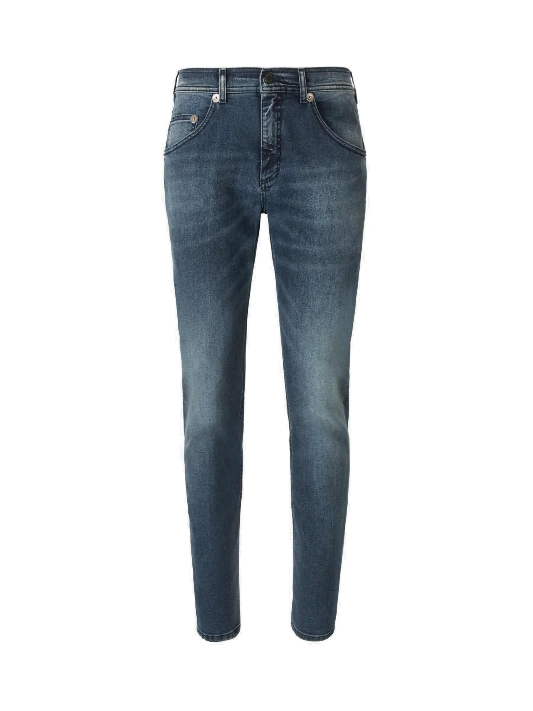 Neil Barrett Logo Patch Skinny Jeans