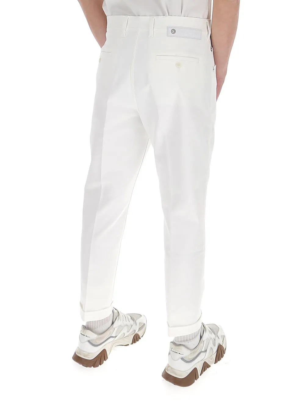 Neil Barrett Mid-Rise Straight-Leg Jeans