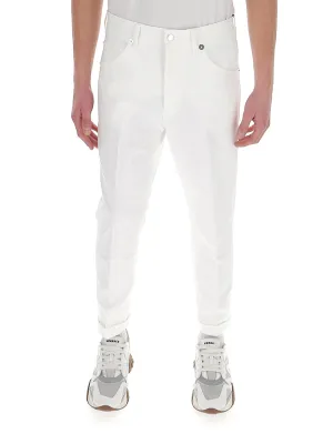 Neil Barrett Mid-Rise Straight-Leg Jeans