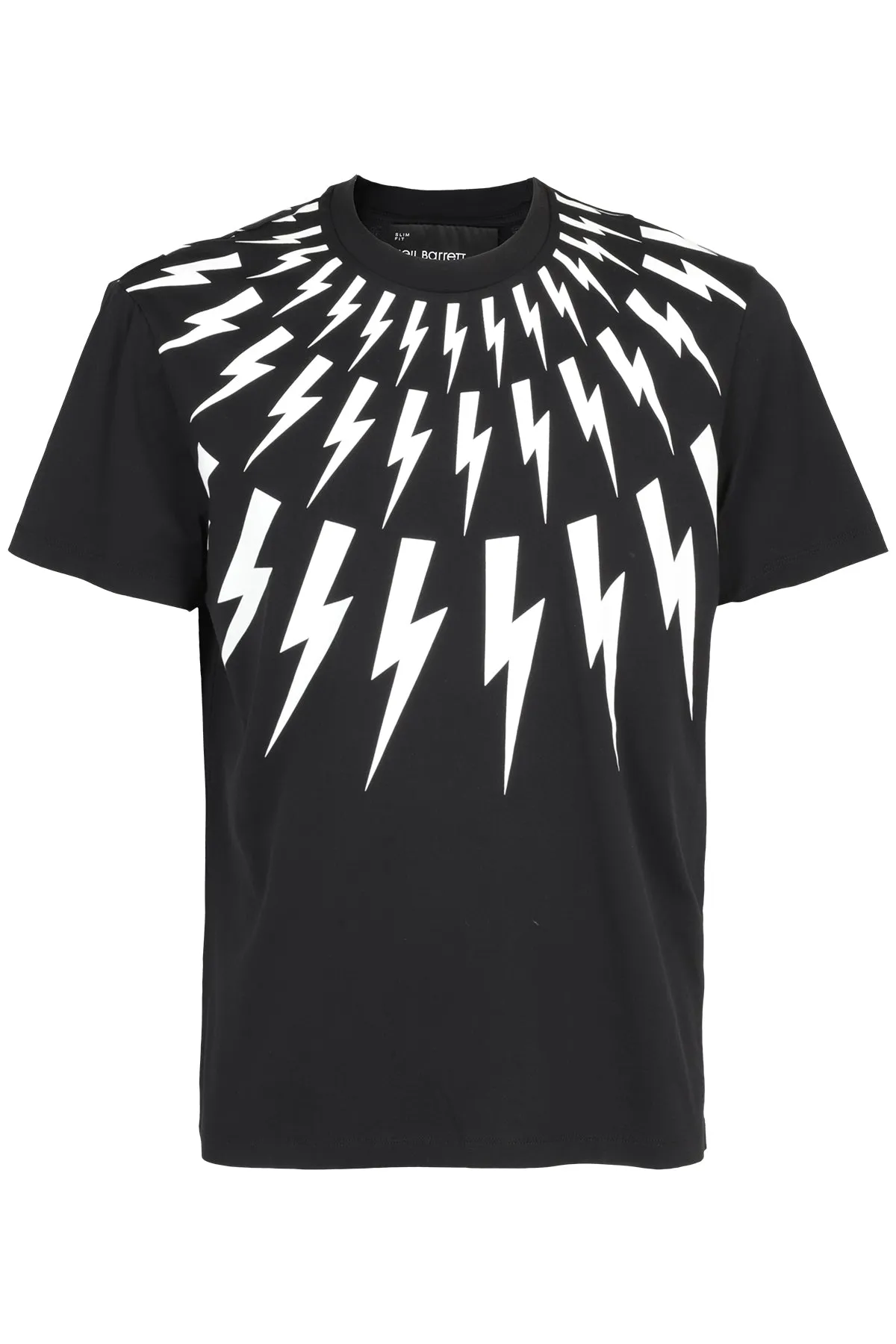 Neil Barrett Thunderbolt Print Crewneck T-Shirt