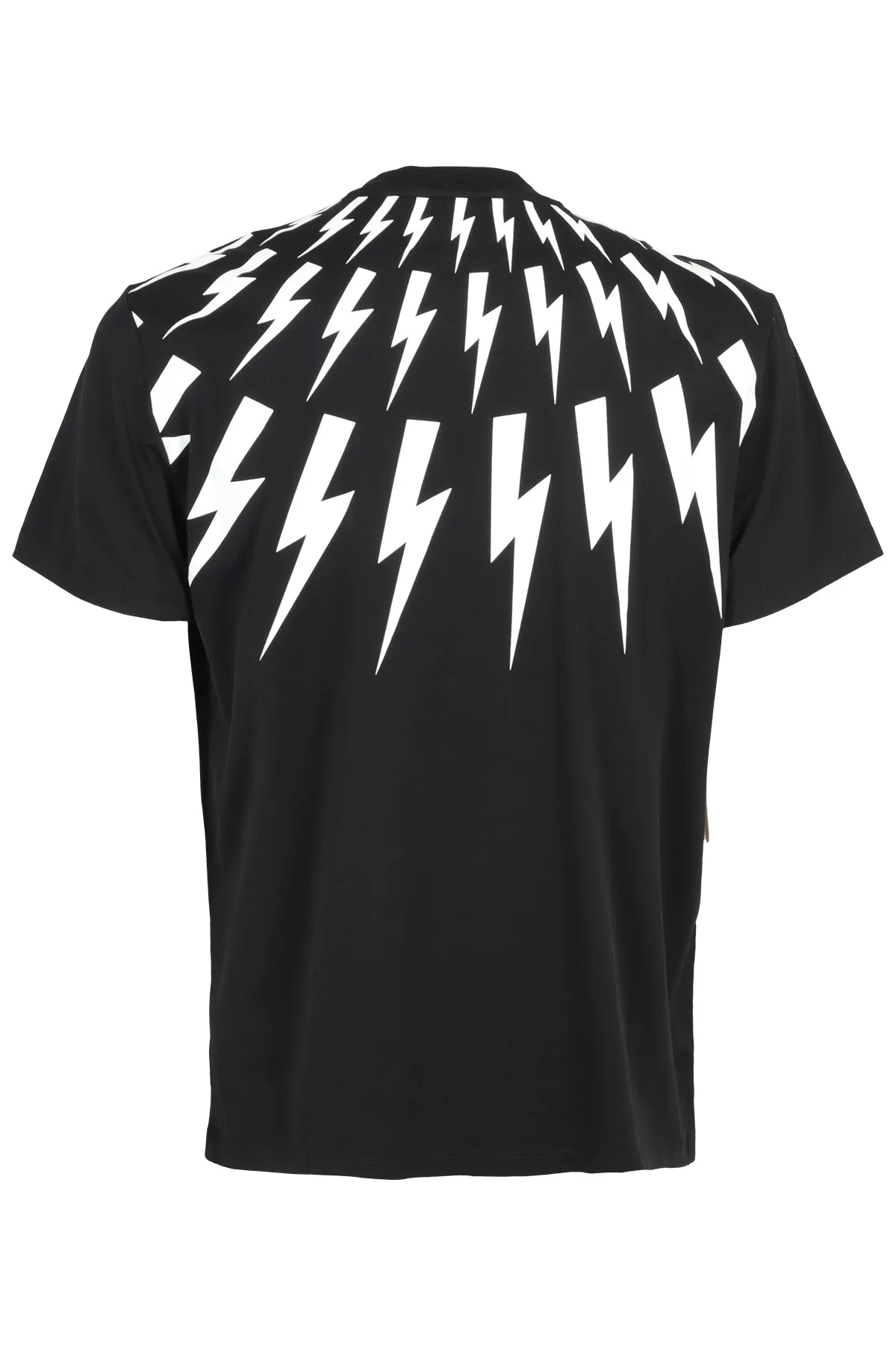 Neil Barrett Thunderbolt Print Crewneck T-Shirt
