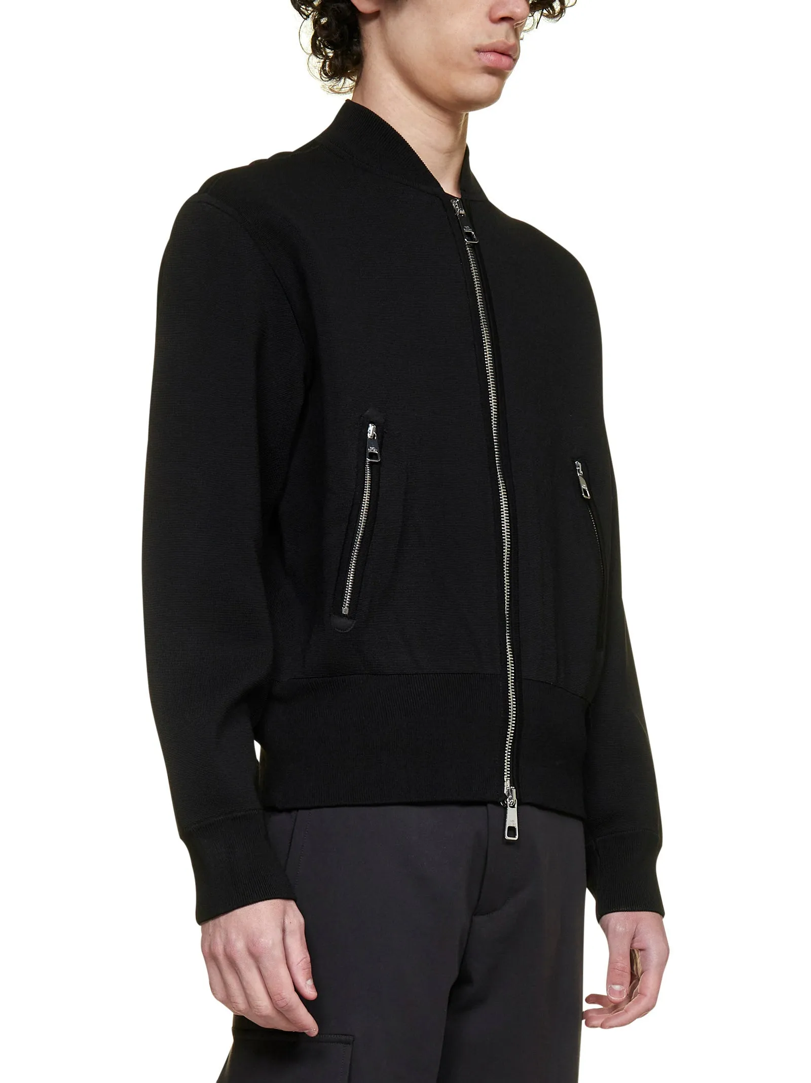 Neil Barrett Zipped Long Sleeved Jacket