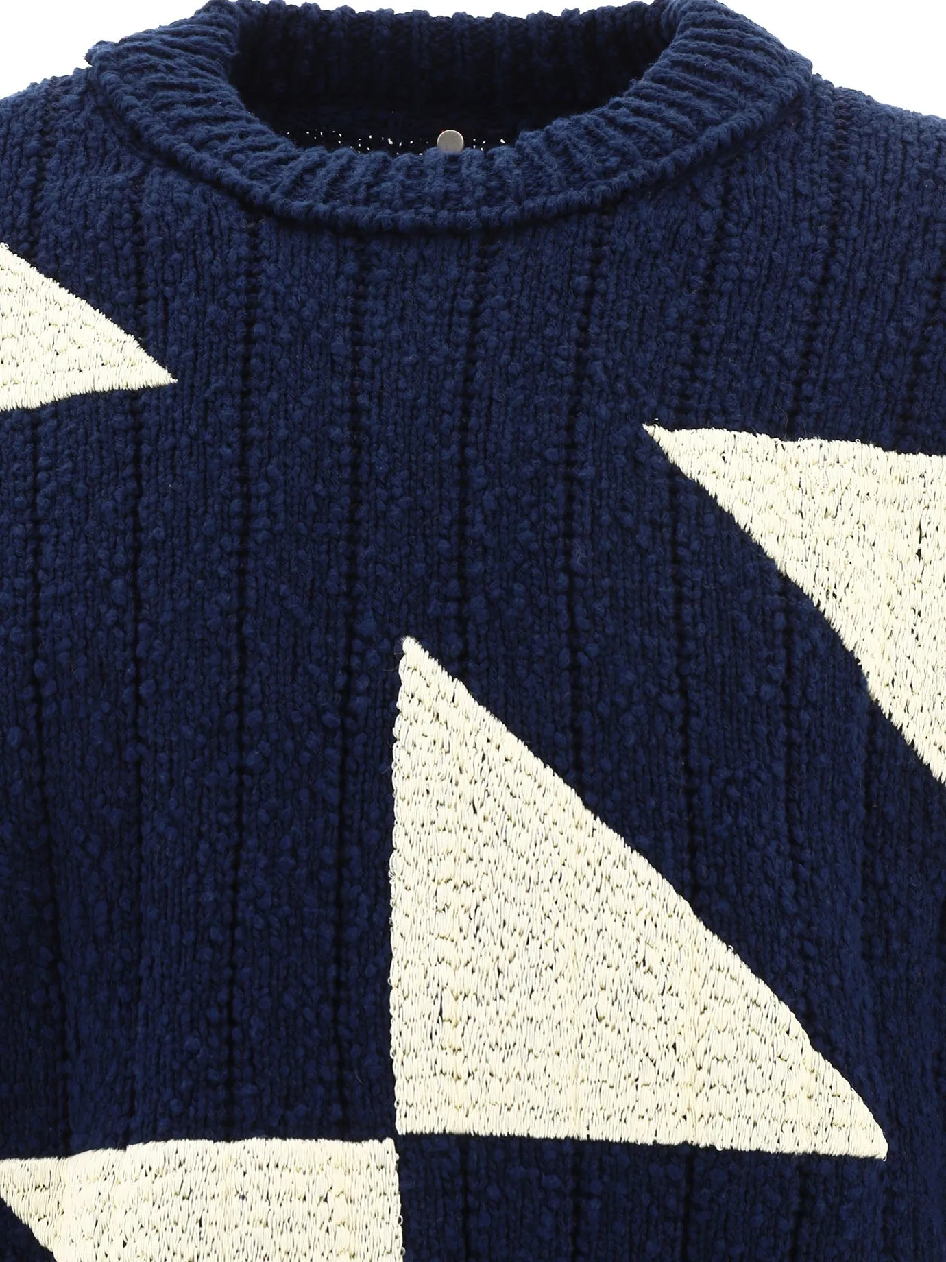 OAMC Geometric Pattern Crewneck Sweater