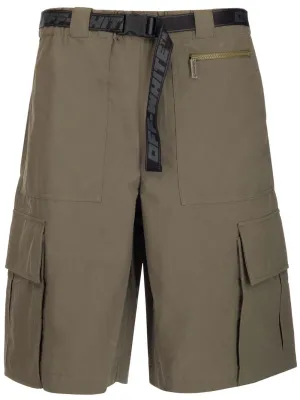 Off-White Belted Cargo Shorts