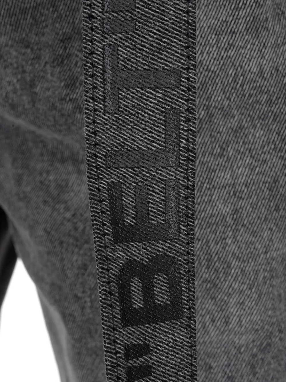 Off-White Belted Slim Leg Jeans