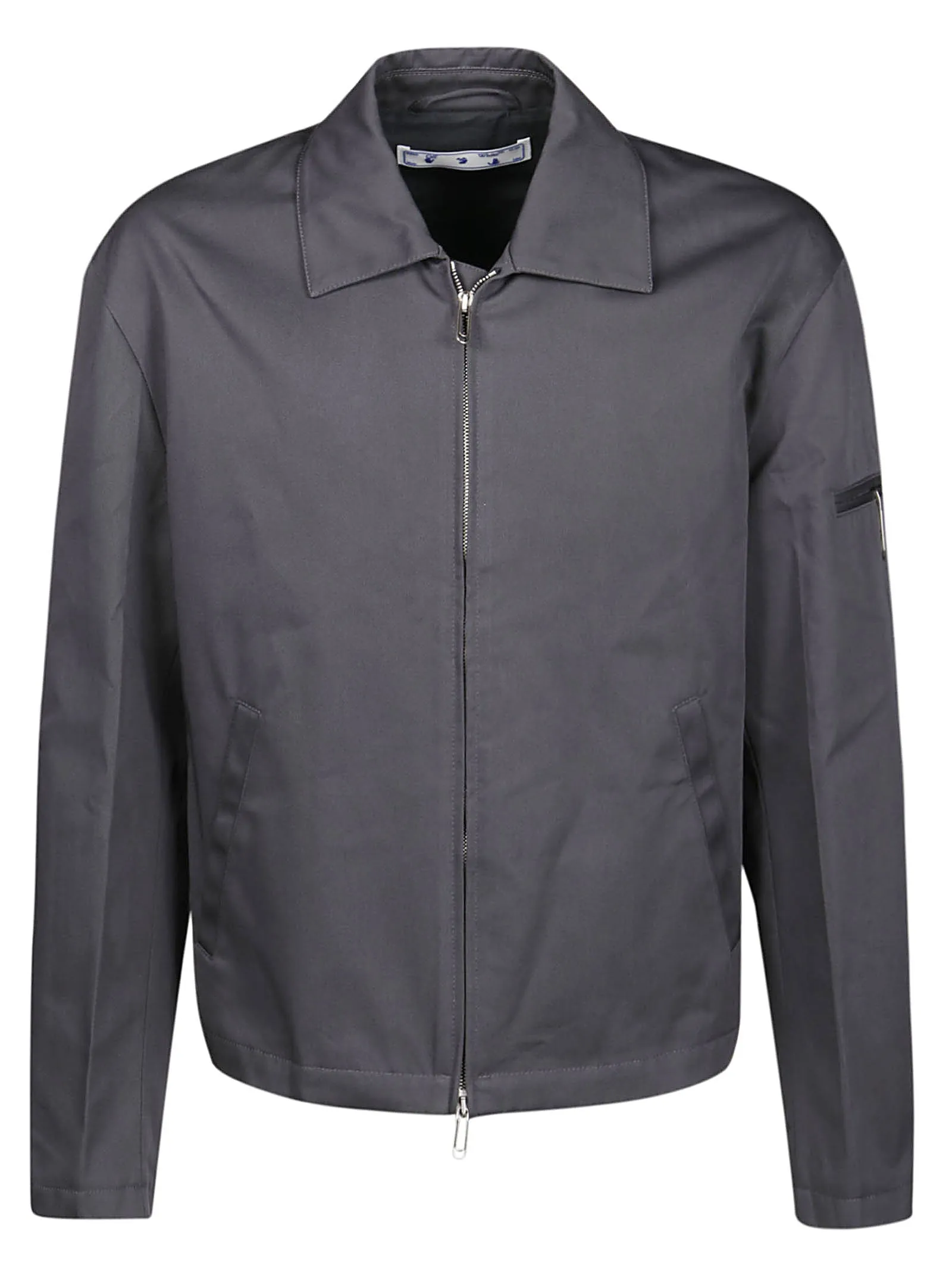 Off-White Classic Collar Zipped Jacket