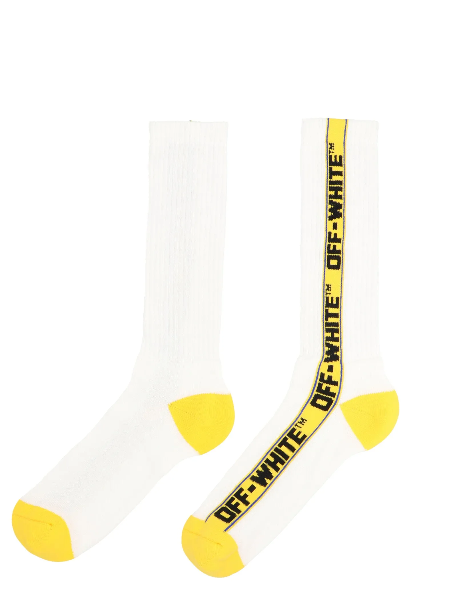 Off-White Industrial Logo Intarsia Belt Socks