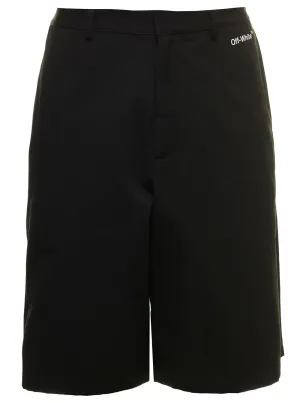 Off-White Logo Arrow Printed Shorts