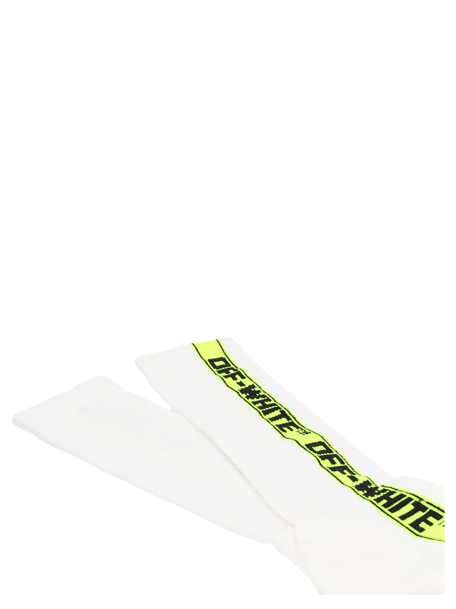 Off-White Logo Intarsia Socks