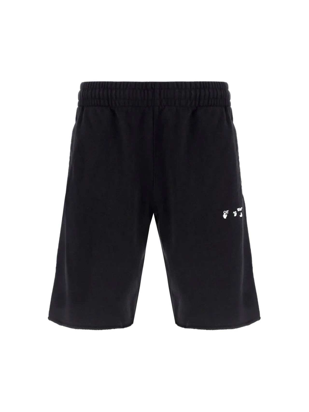 Off-White Logo Printed Bermuda Shorts