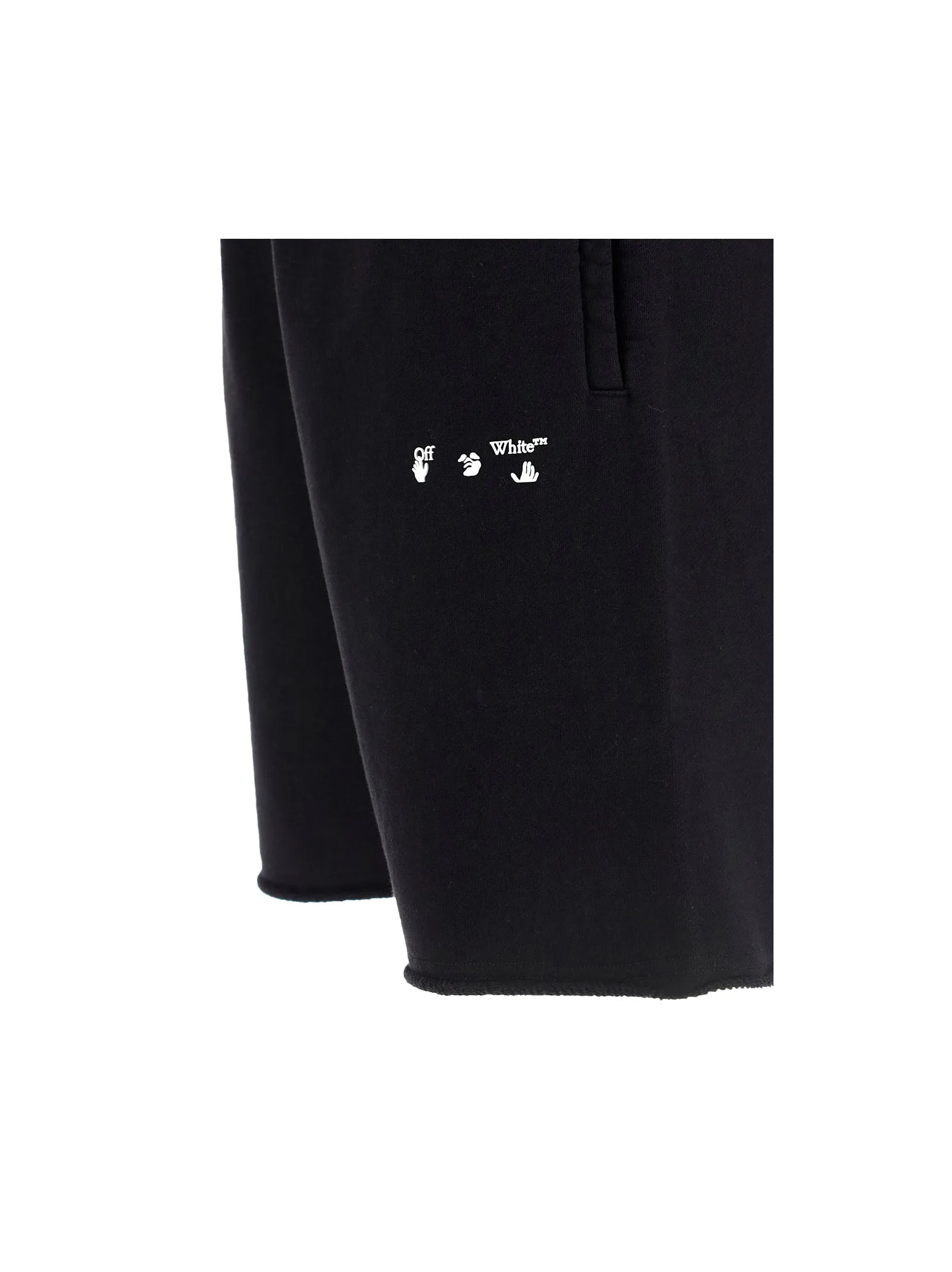 Off-White Logo Printed Bermuda Shorts