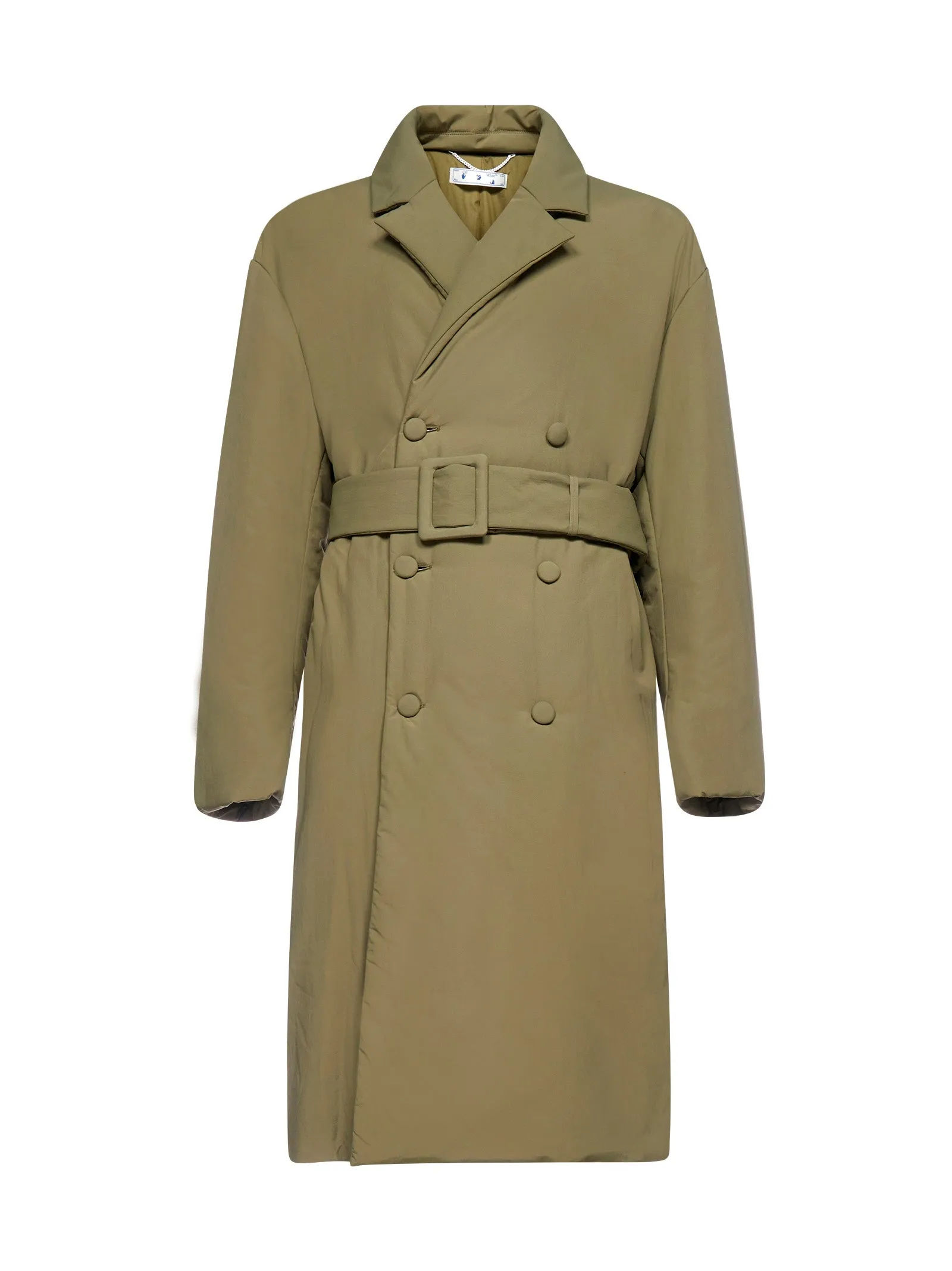Off-White Padded Belted Waist Coat