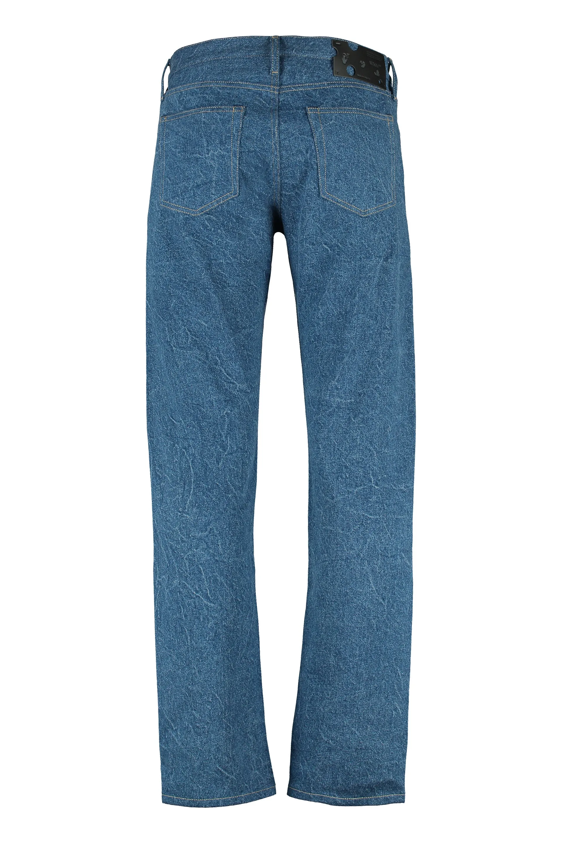 Off-White Straight Leg Jeans