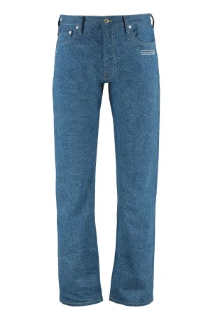 Off-White Straight Leg Jeans