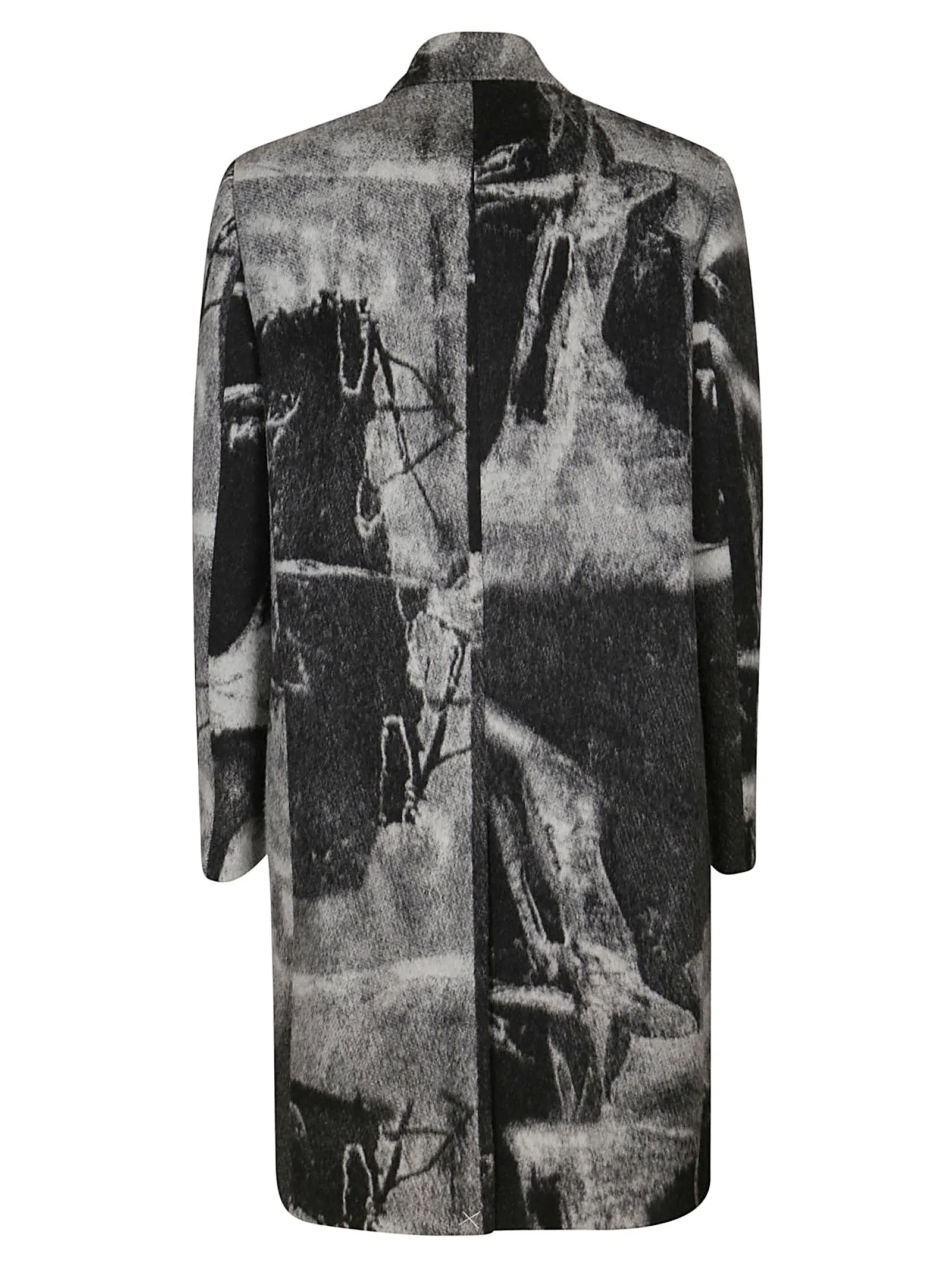 Off-White X Pablo Tomek Graffiti Double Breasted Coat