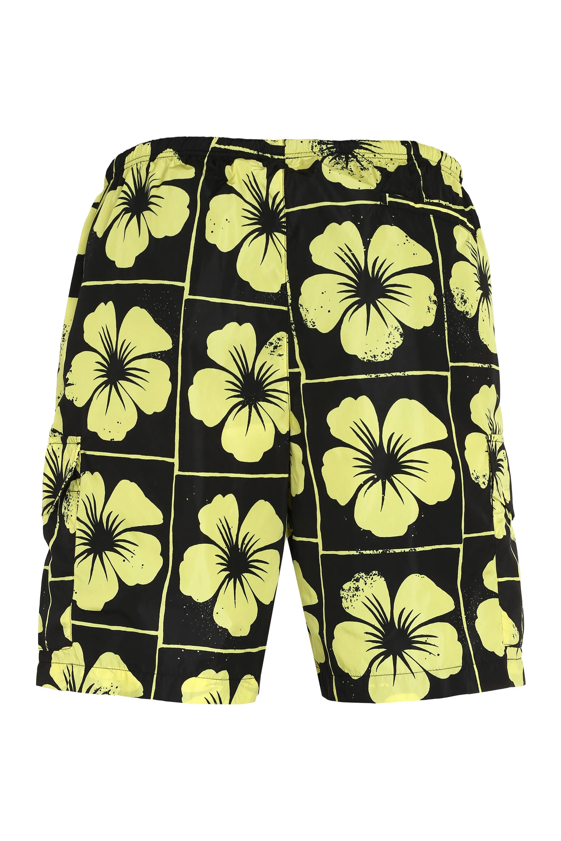 Palm Angels Allover Floral Printed Swim Shorts