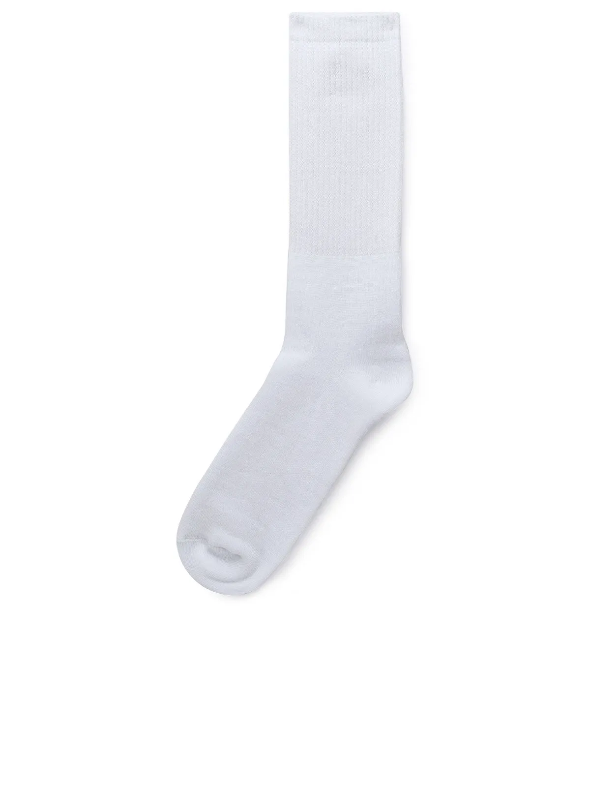 Palm Angels Logo Embroidered Ribbed Socks