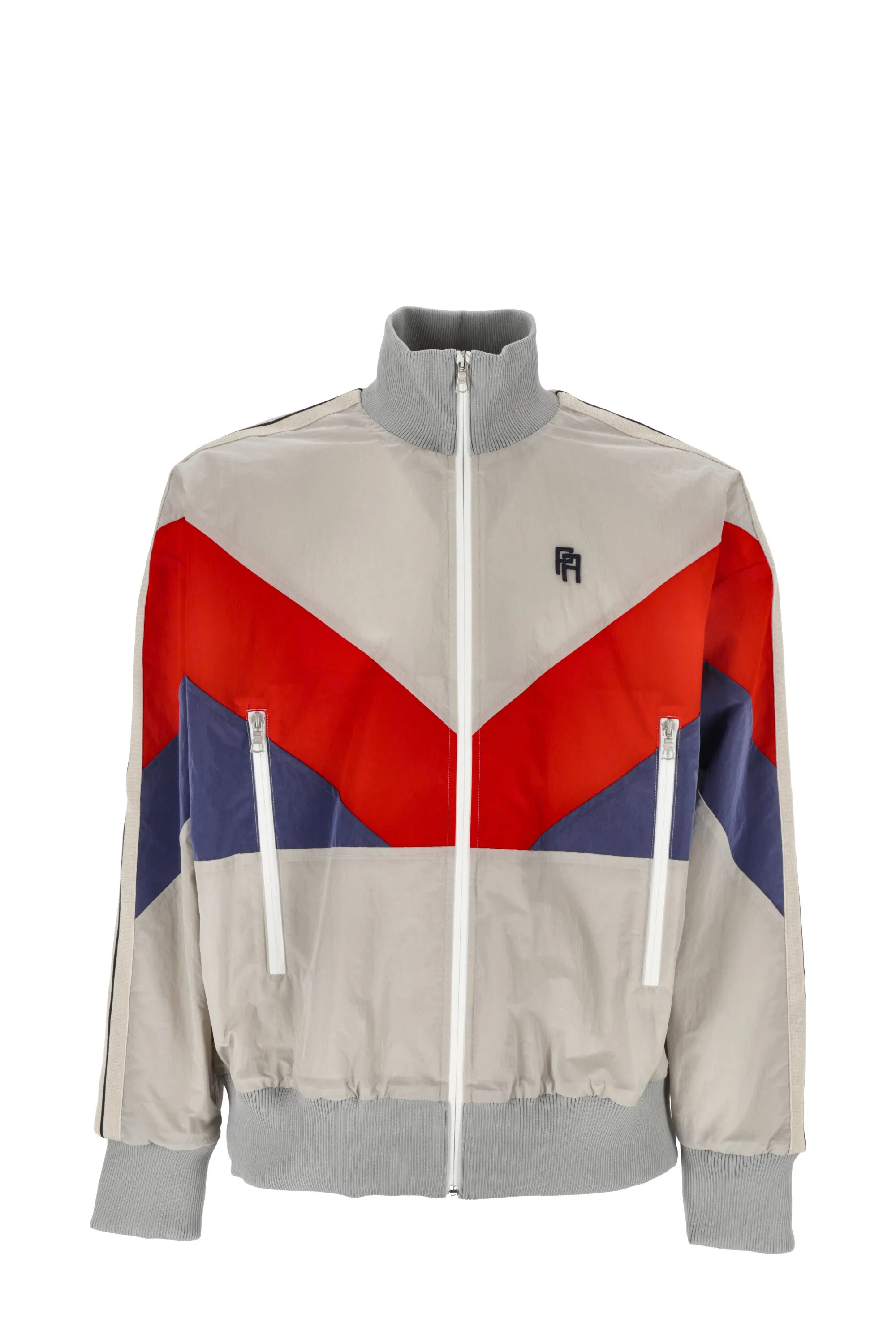 Palm Angels Logo Embroidered Zipped Jacket