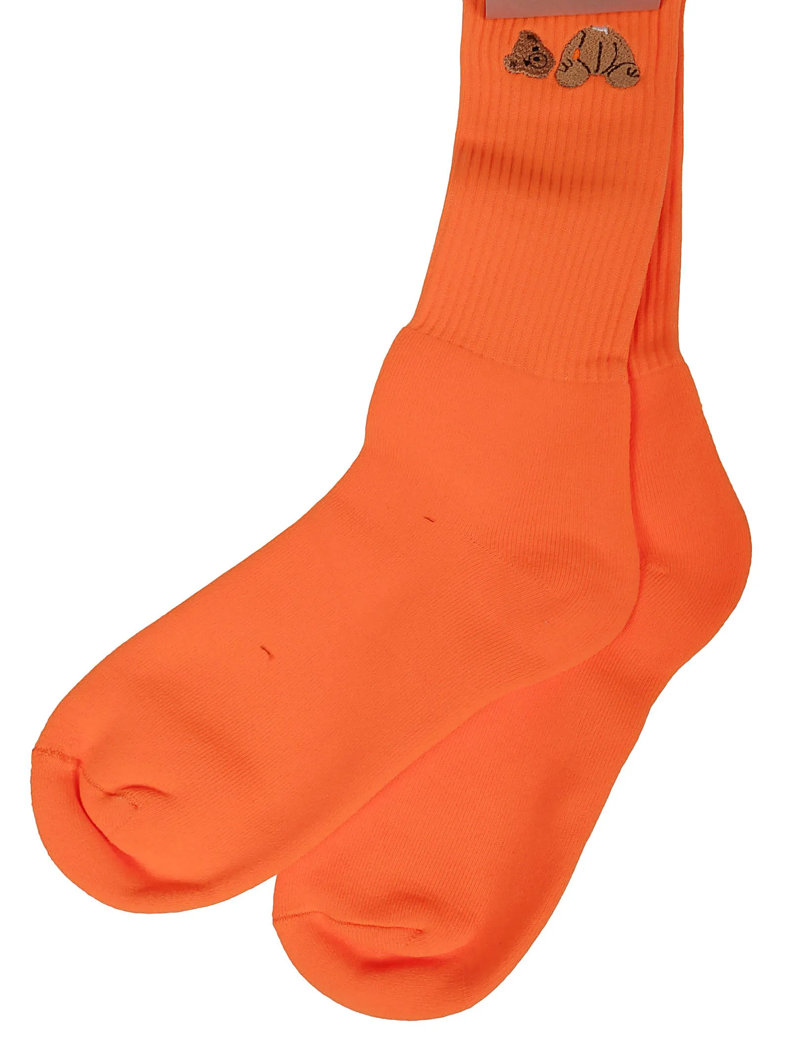 Palm Angels Logo Intarsia Socks