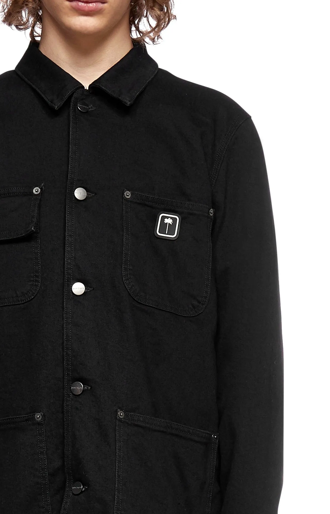 Palm Angels Logo Patch Jacket